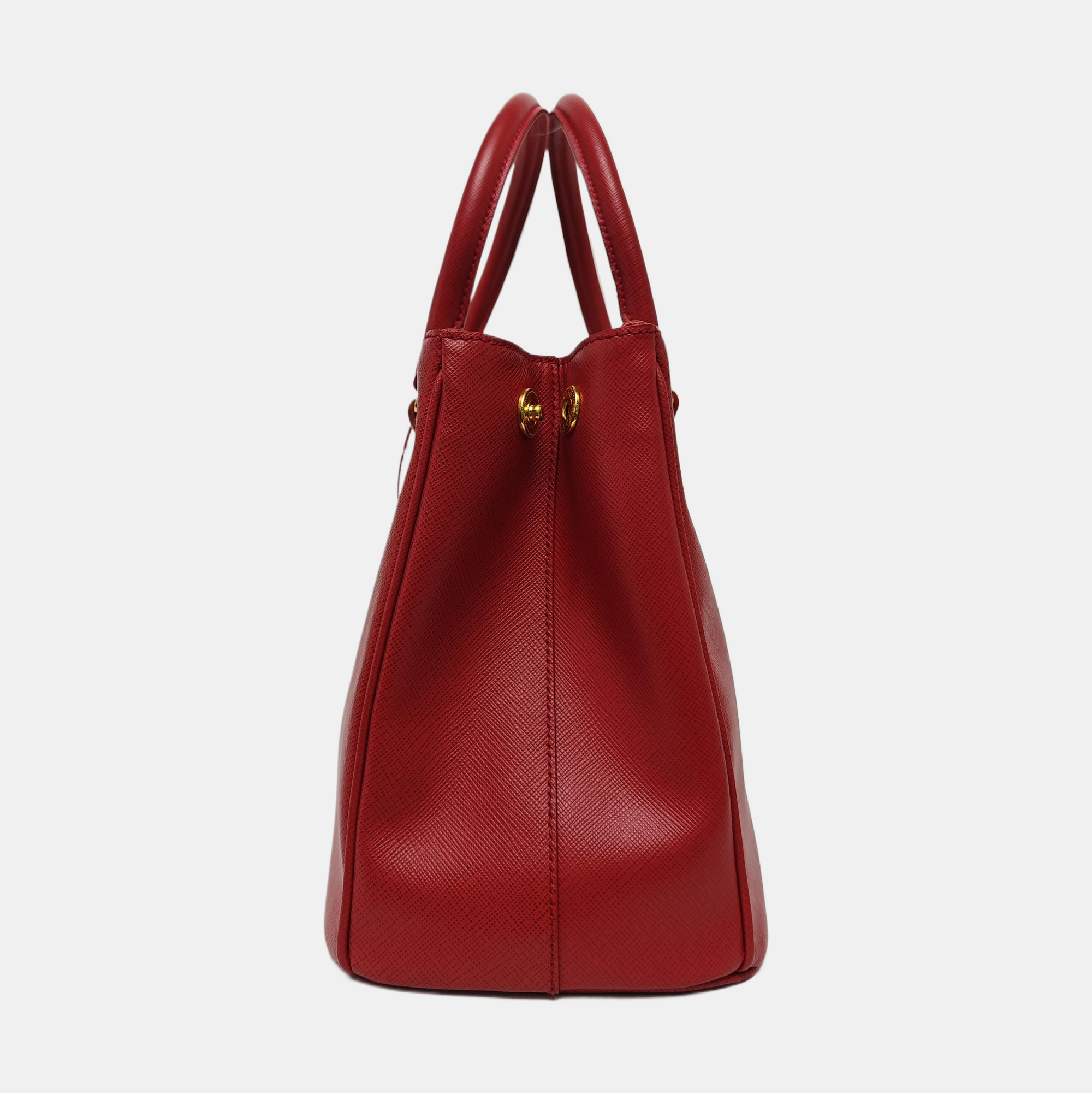 Galleria Medium Calfskin Red