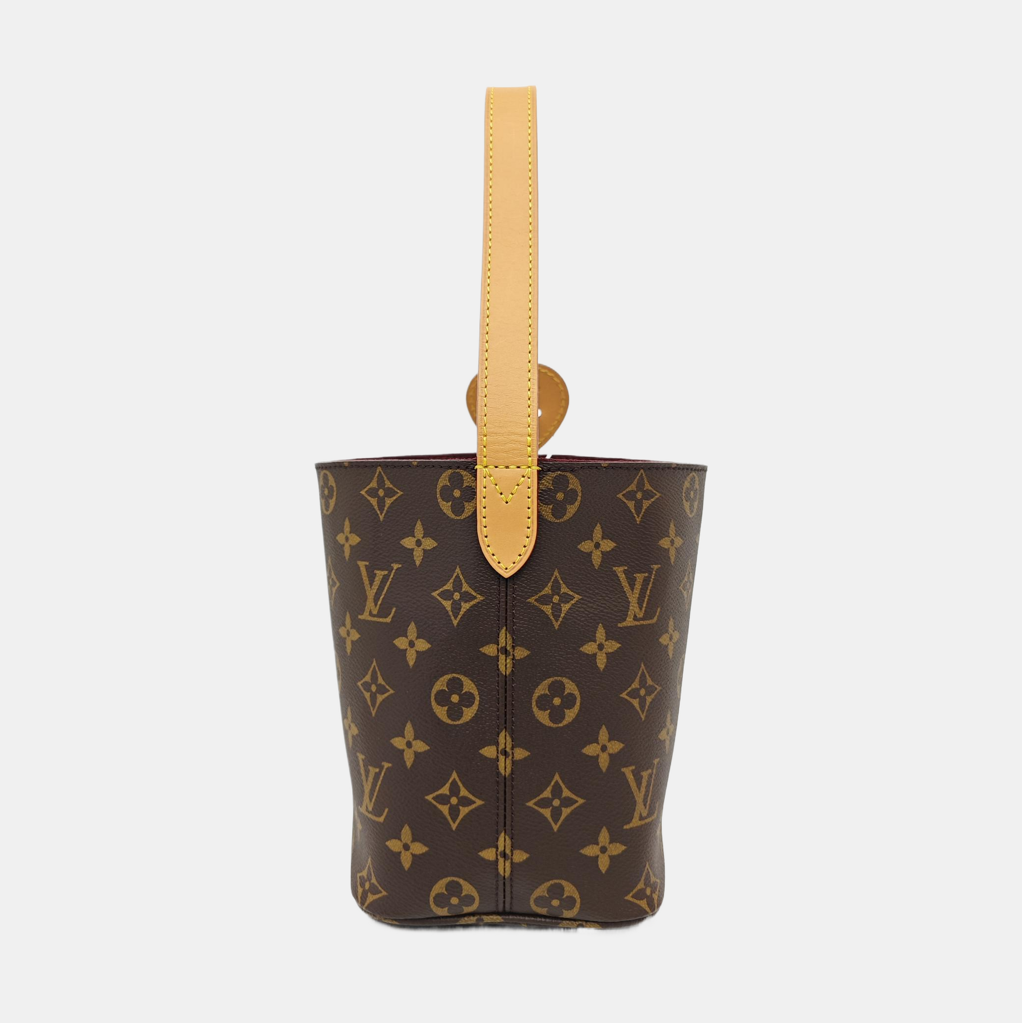 ALL IN Monogram Coated Canvas Brown