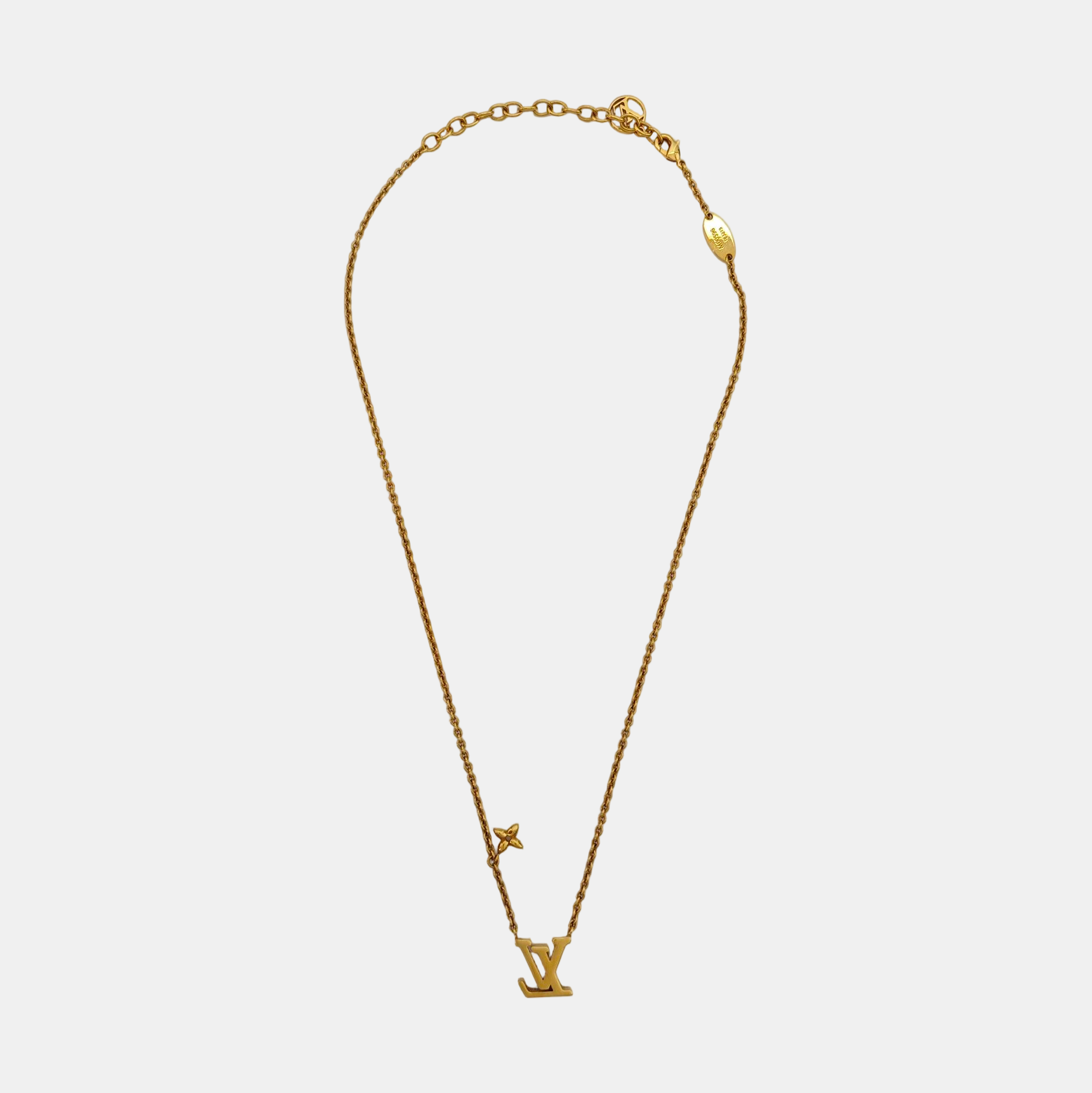 LV ICONIC Metal Gold Necklace