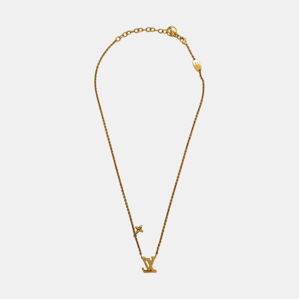 LV ICONIC Metal Gold Necklace