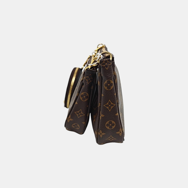 MULTI Monogram Coated Canvas Brown