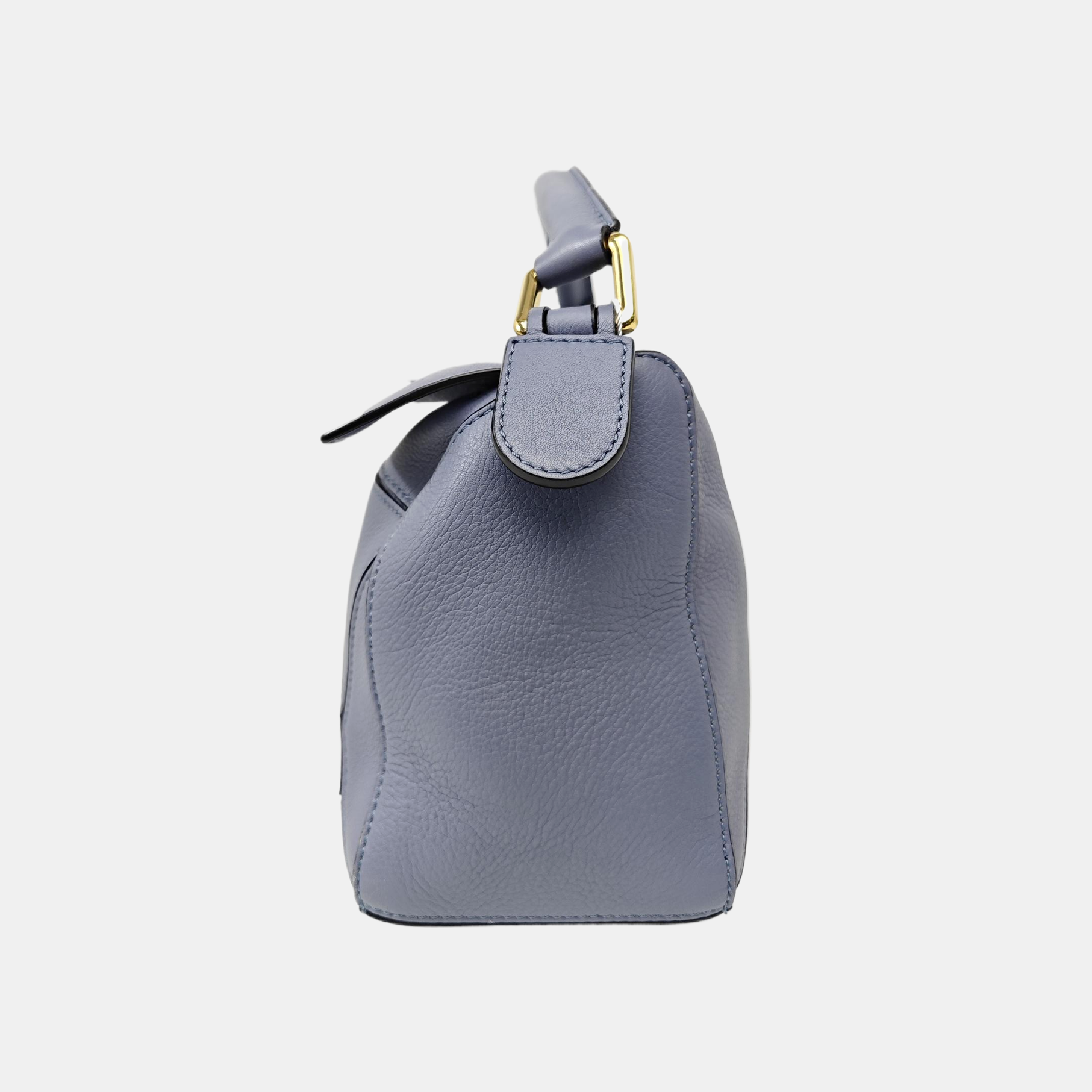 Puzzle Small Quilted Calfskin Blue