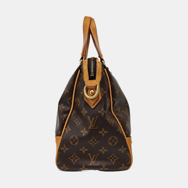 RETIRO NM Monogram Coated Canvas Brown
