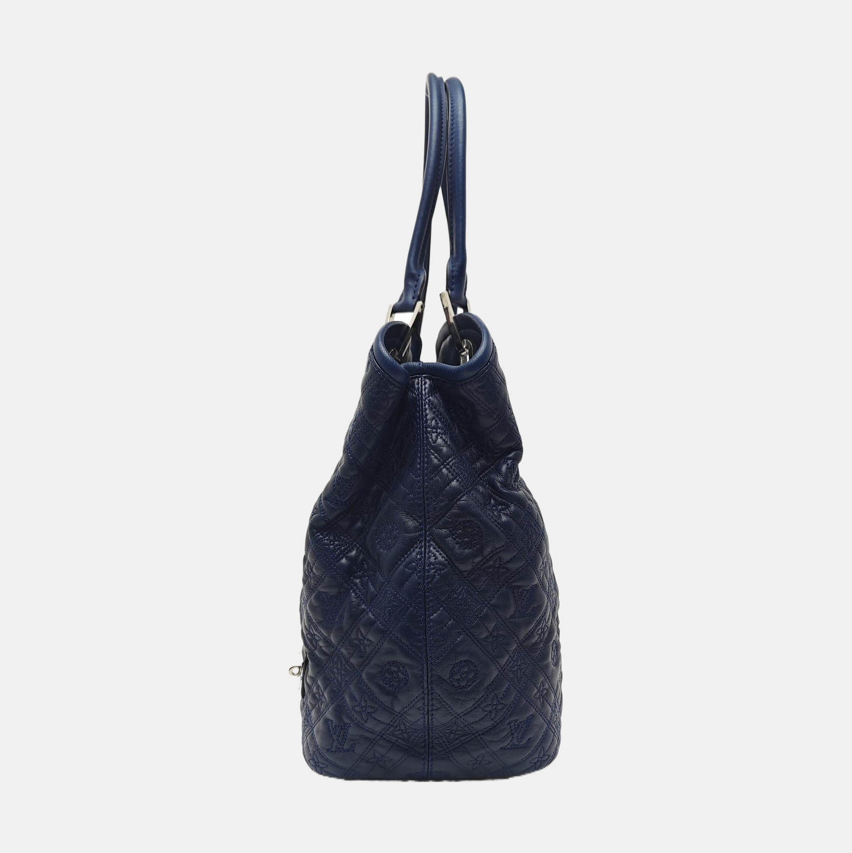 LILIA PM Monogram Calfskin Blue