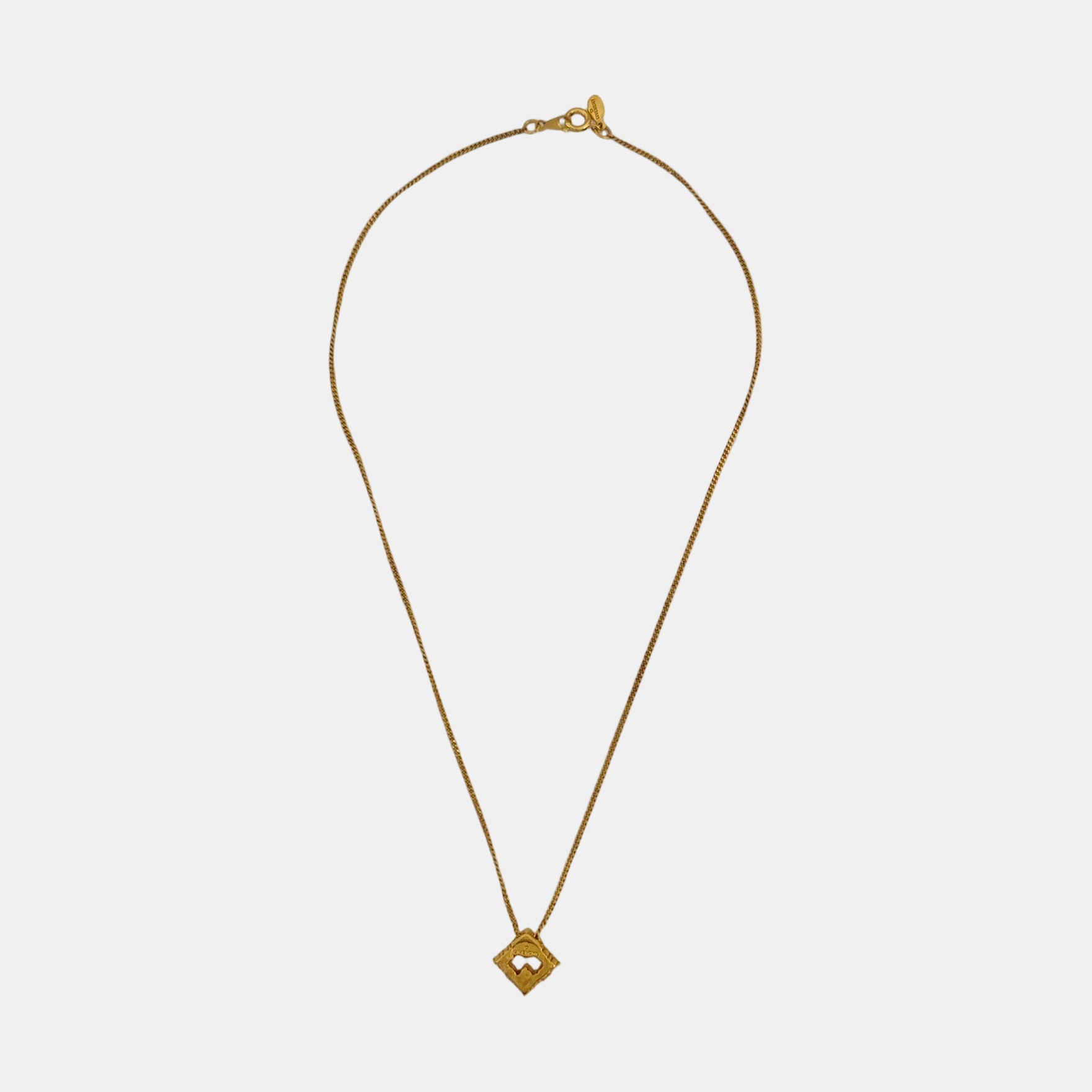 G Link Metal Gold Necklace