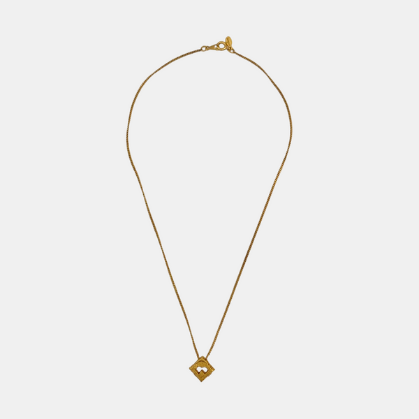 G Link Metal Gold Necklace