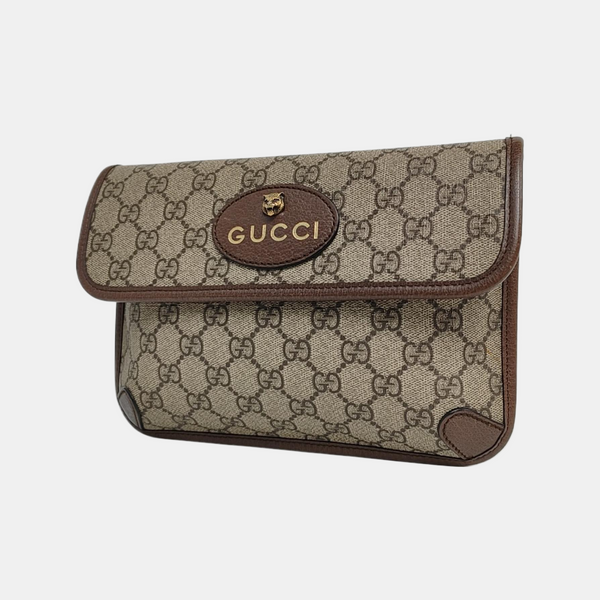 Neo Vintage Monogram Coated Canvas Beige
