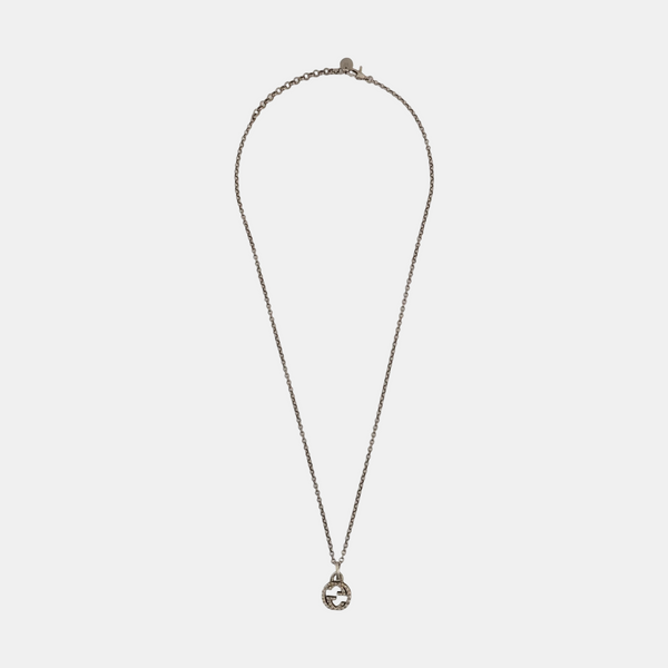 Interlocking G 925 Sterling Silver Necklace