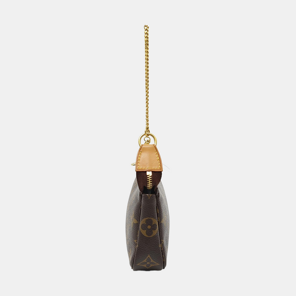 ACCESSOIRES Mini Monogram Coated Canvas Brown