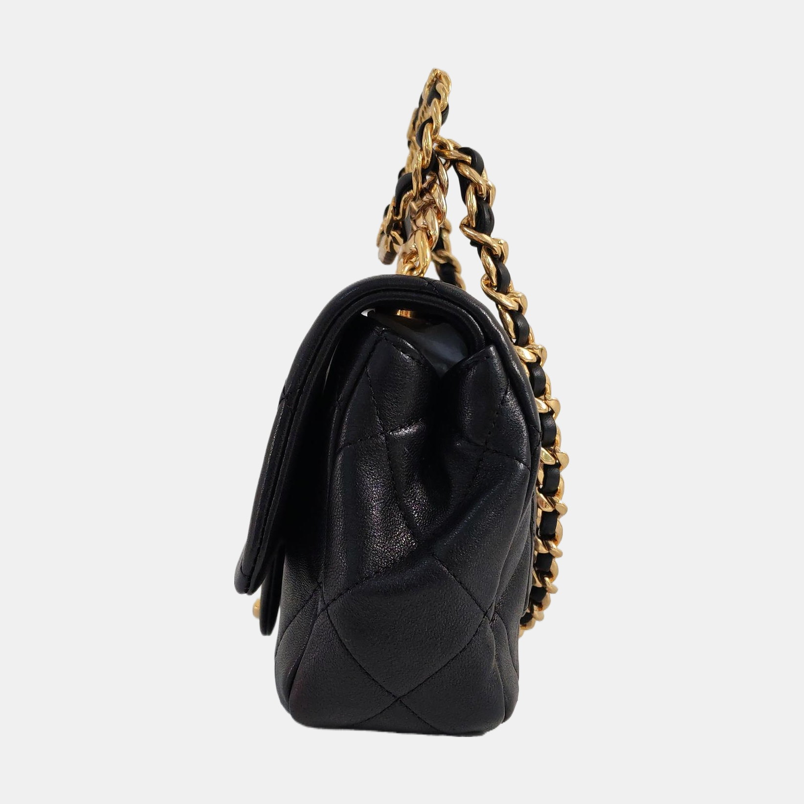CLASSIC FLAP Mini Quilted Lambskin Black
