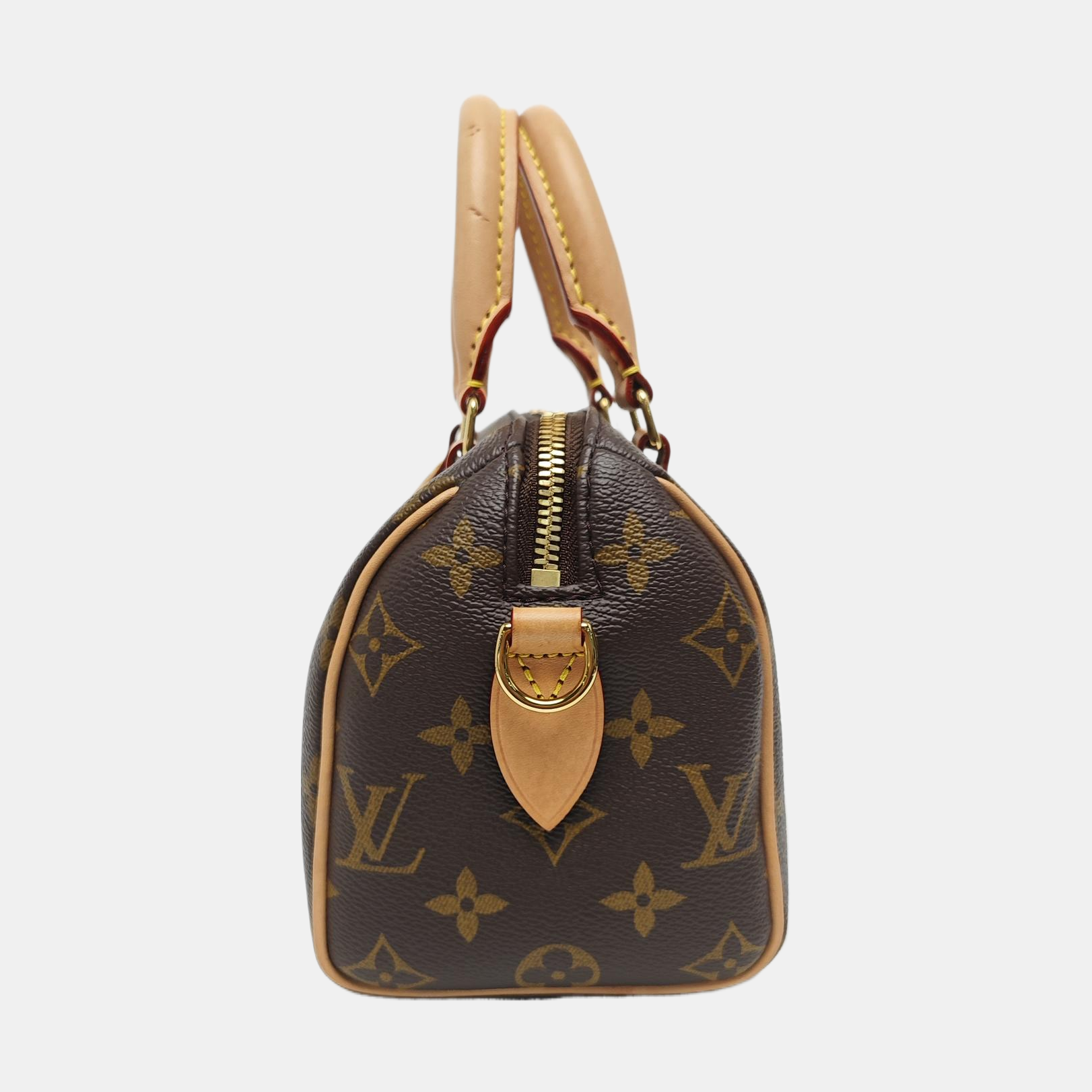 SPEEDY 20 Monogram Coated Canvas Brown