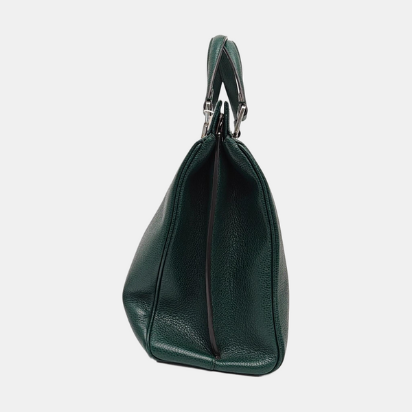 Zumi Medium Calfskin Green
