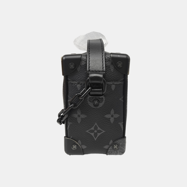 SOFT TRUNK Mini Monogram Coated Canvas Black