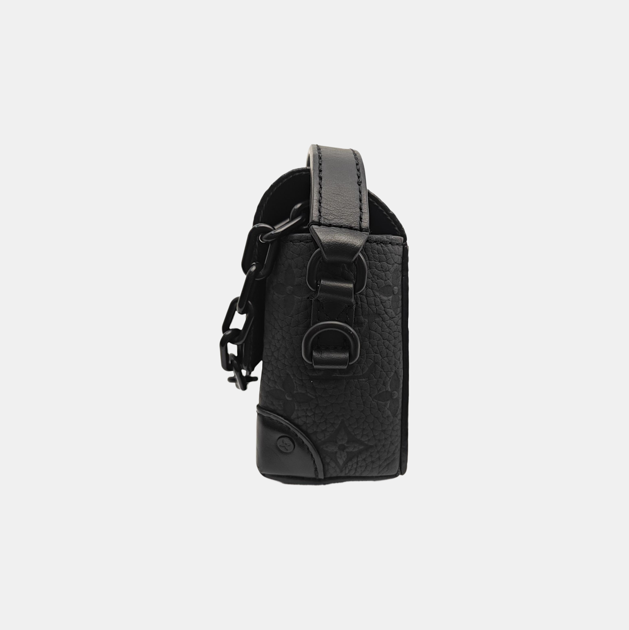 SOFT TRUNK Mini Monogram Calfskin Black