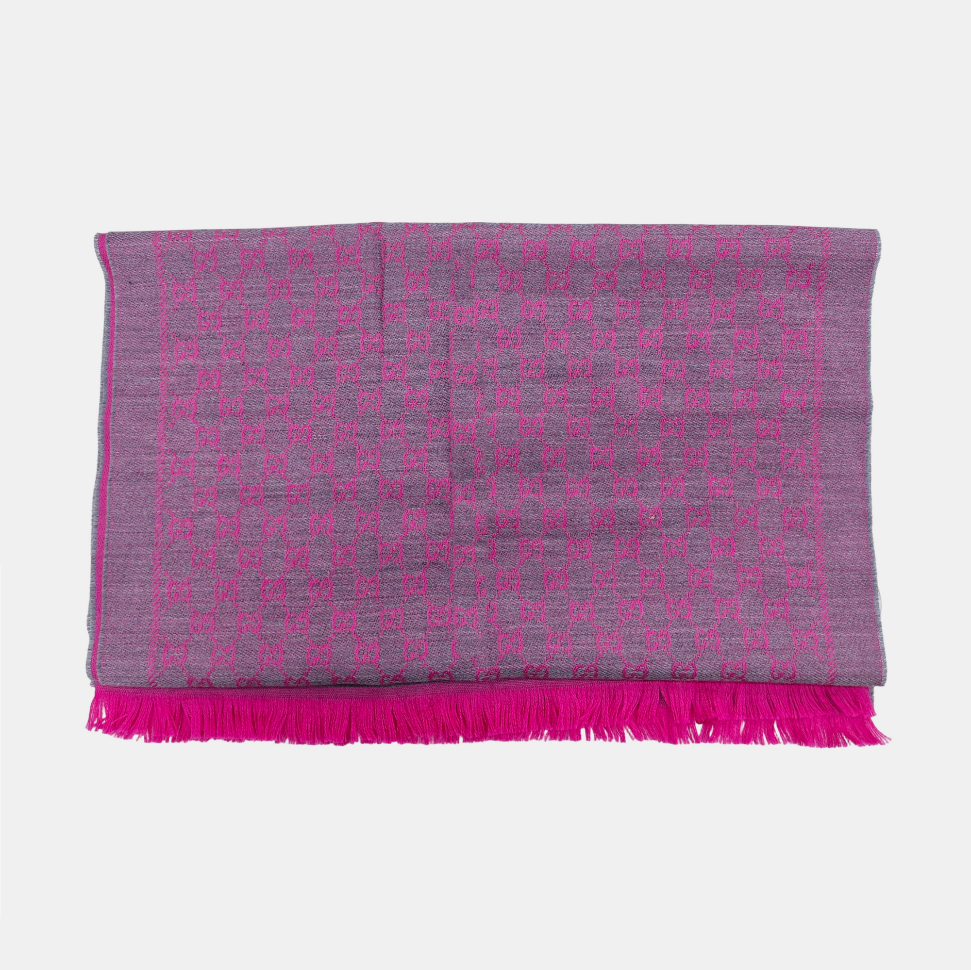 Wool Scarf Gray