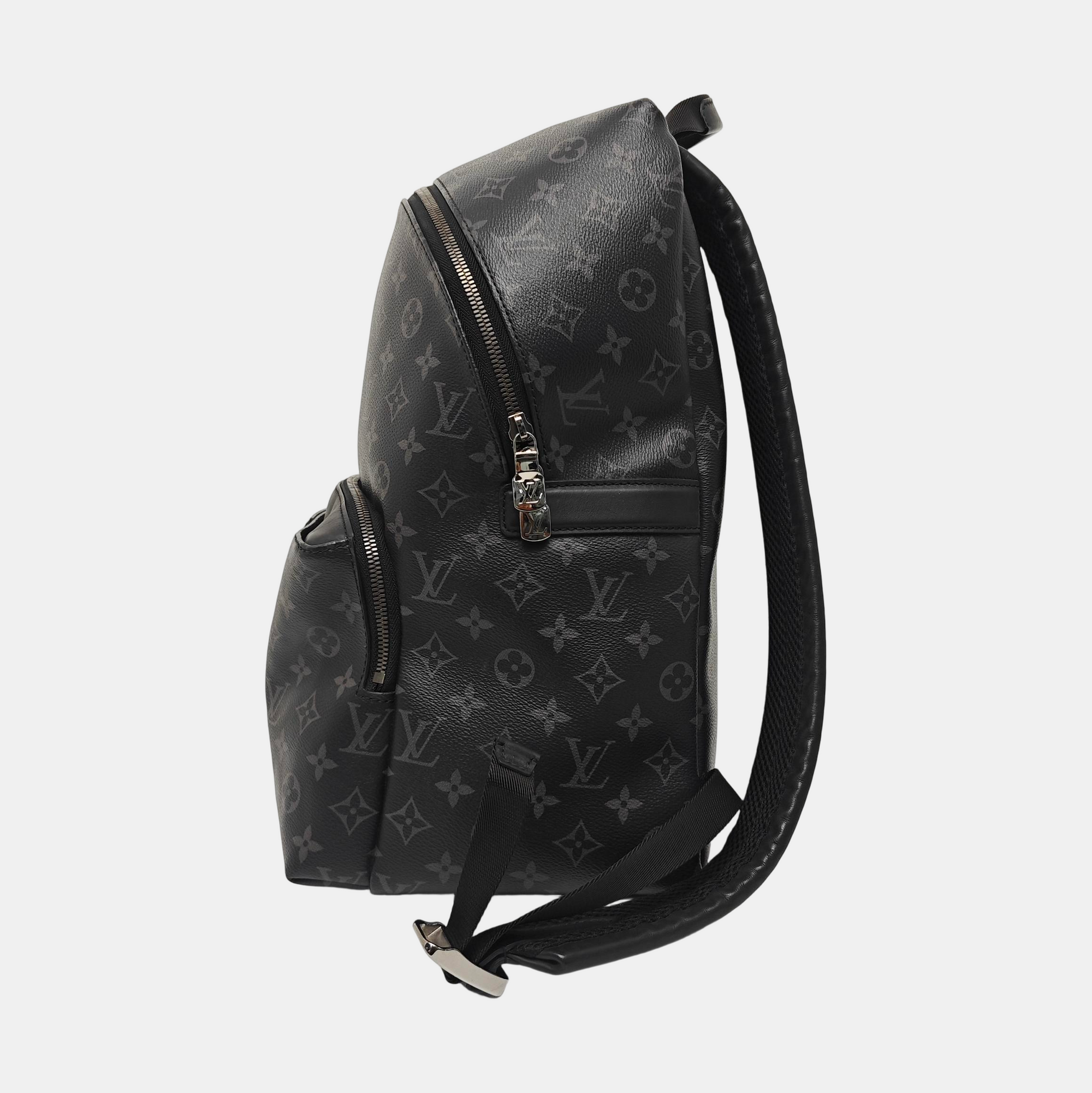 DISCOVERY PM Monogram Coated Canvas Black