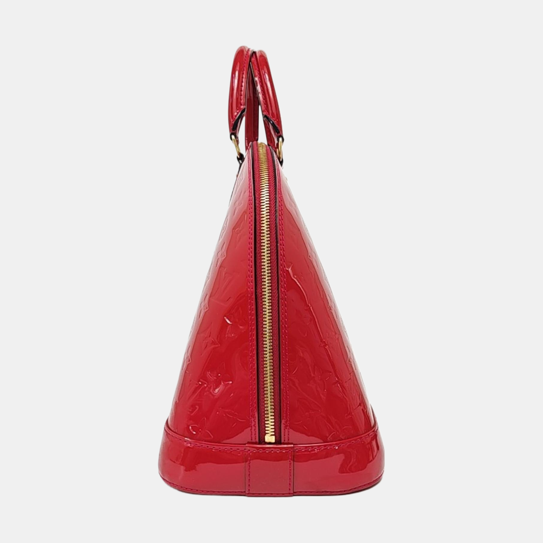 ALMA MM Patent Leather Red