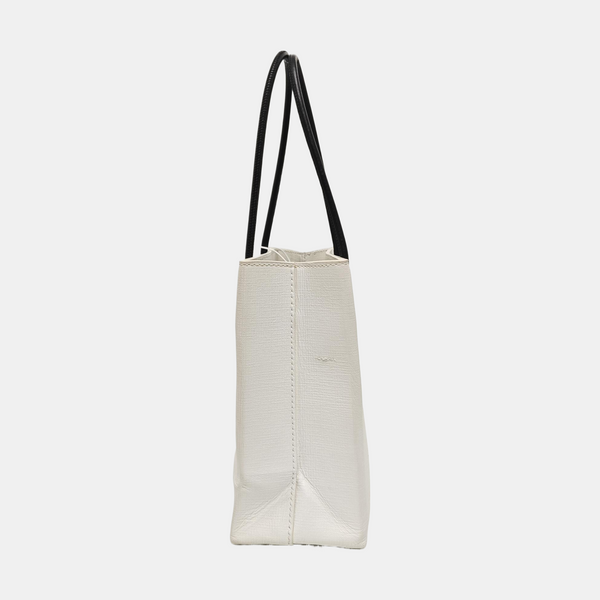 Shopping Bag Super Mini Calfskin White
