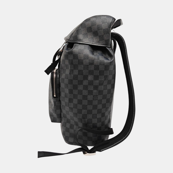 CHRISTOPHER Damier Graphite Coated Canvas Gray