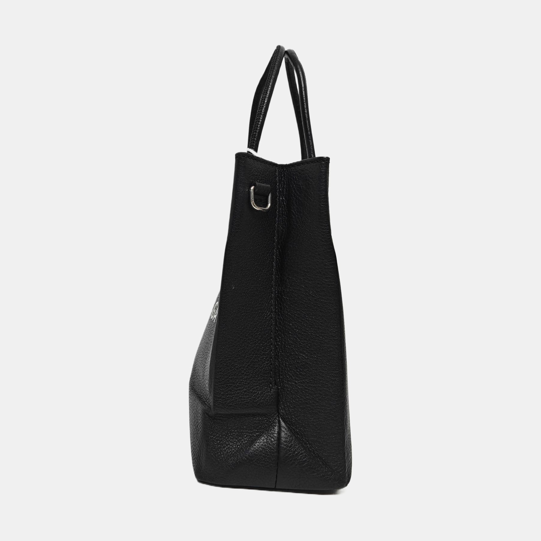 Shopping Bag Large Calfskin Black