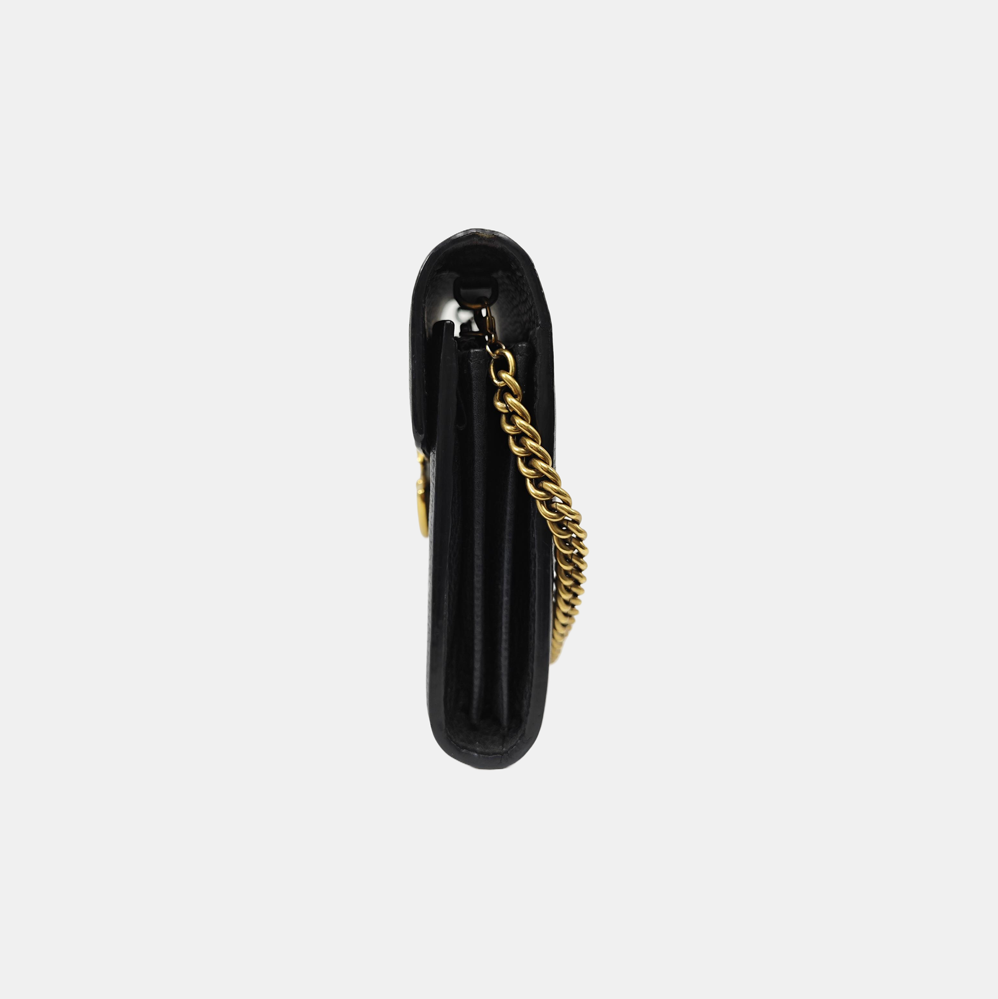 GG Marmont Mini Calfskin Black