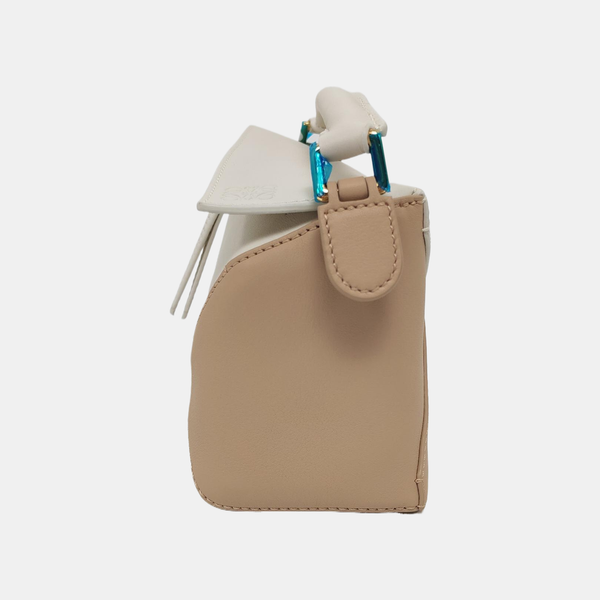 Puzzle Mini Calfskin Multicolor