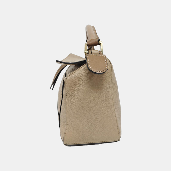 Puzzle Small Calfskin Beige