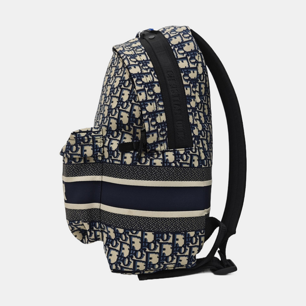 Diortravel Oblique Canvas Blue