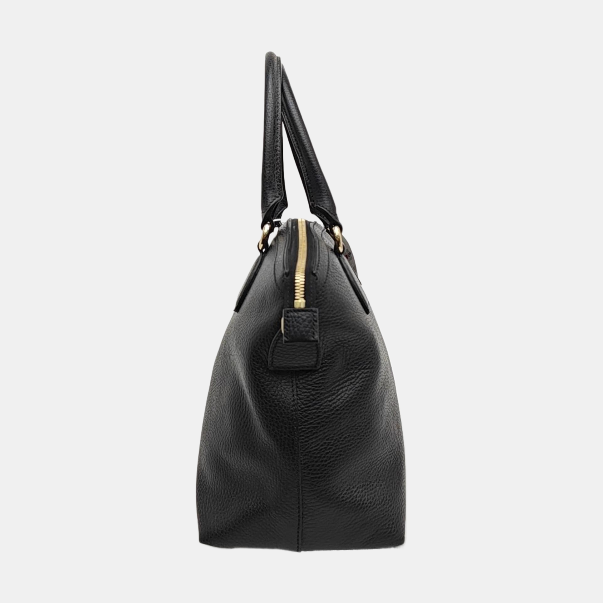 Microguccissima Calfskin Black