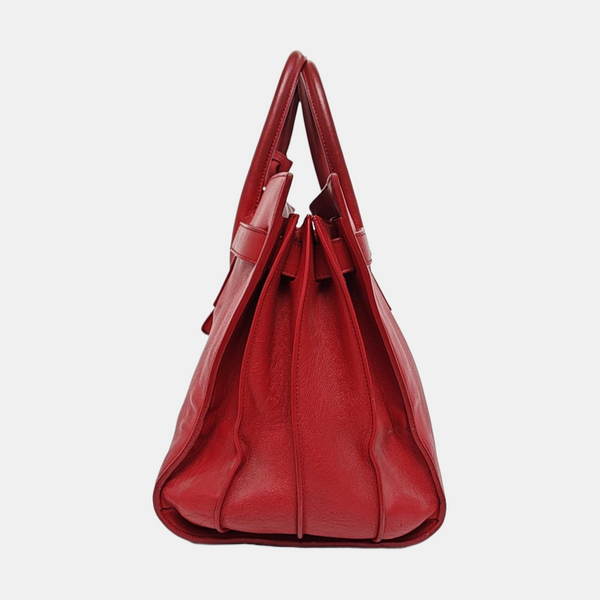 Authenticated pre-owned  SAC DE JOUR Small Calfskin Red - Shoulder Bag at Looply