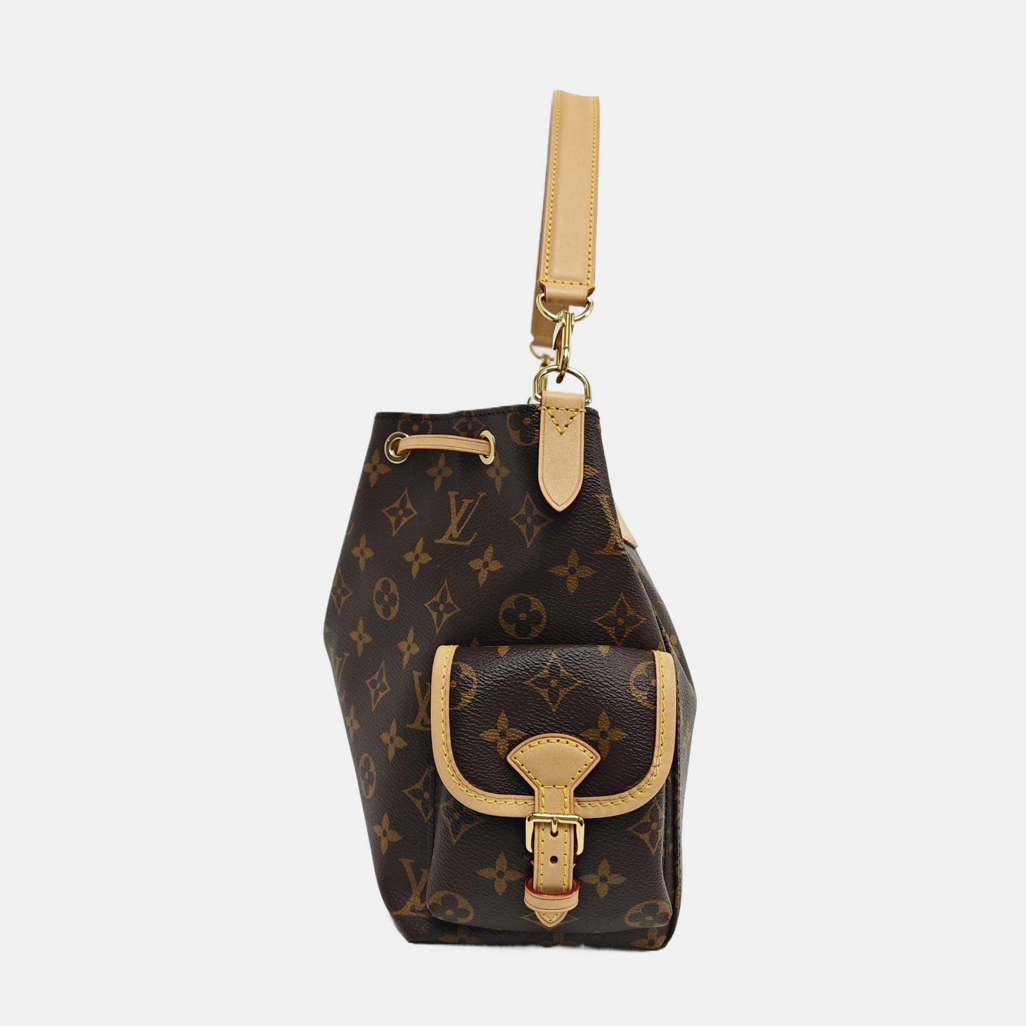 ODYSSEE MM Monogram Coated Canvas Brown