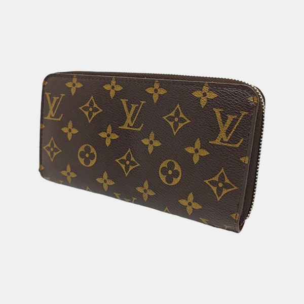 ZIPPY Monogram Coated Canvas Brown Wallet