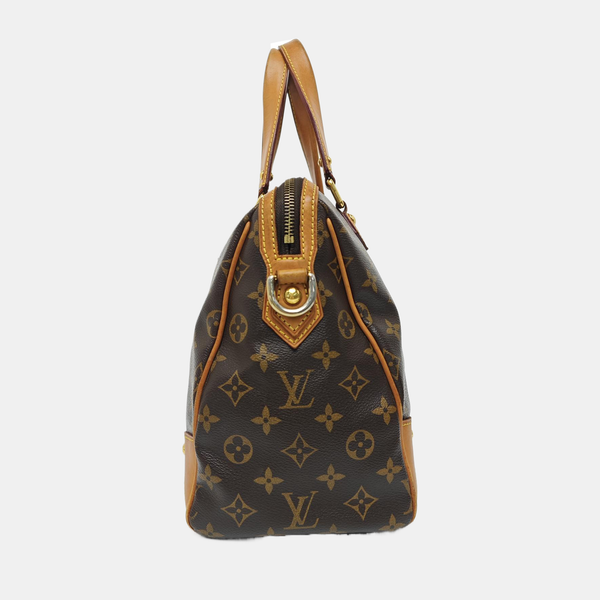 RETIRO NM Monogram Coated Canvas Brown