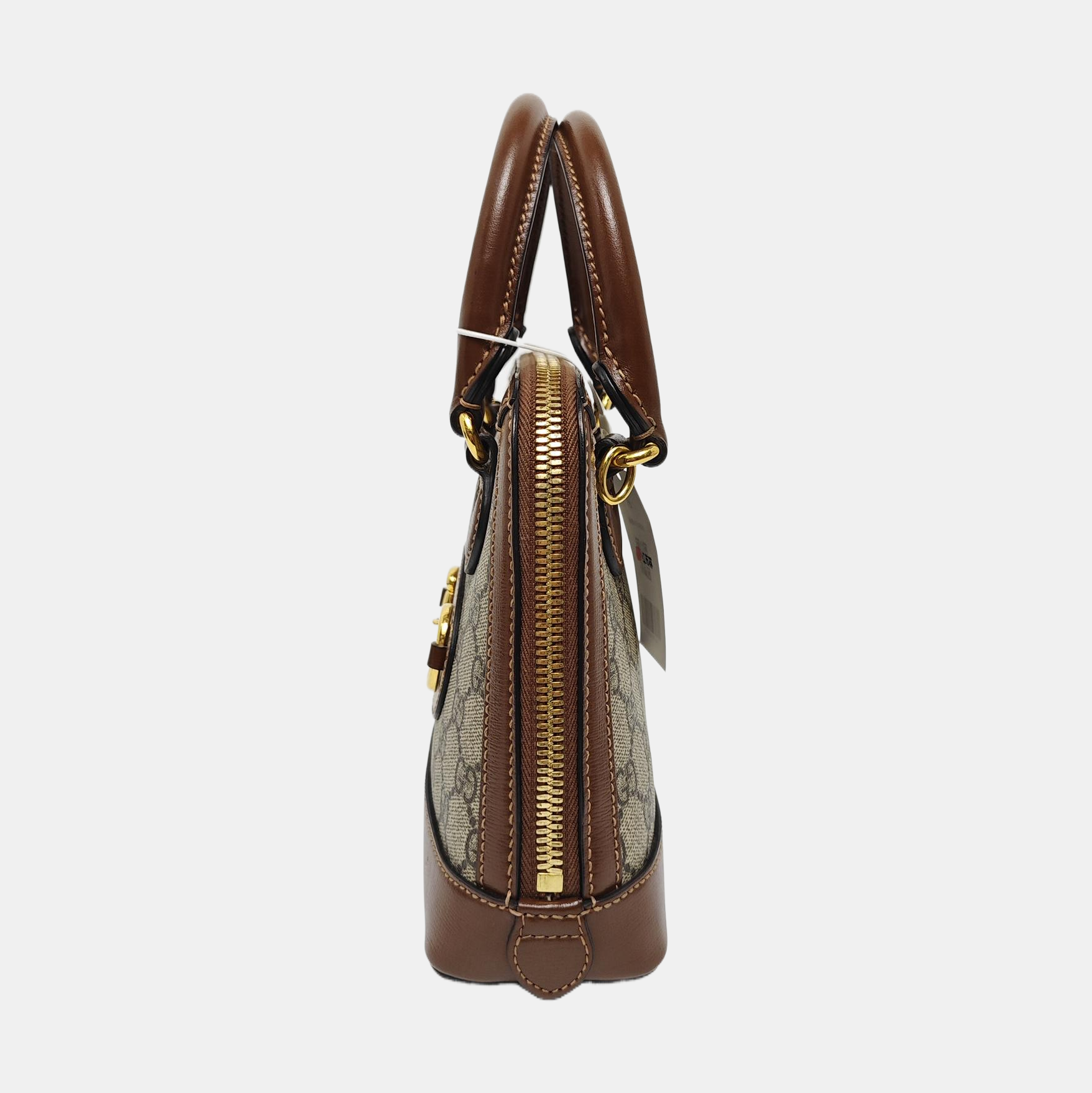 Horsebit 1955 Mini Coated Canvas Beige
