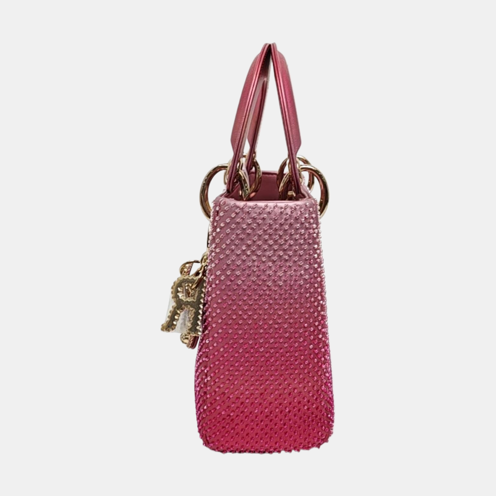Lady Dior Mini Lambskin Pink
