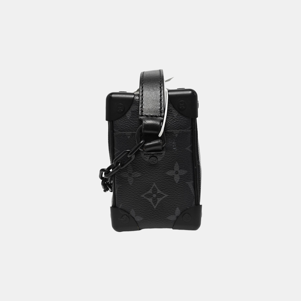 SOFT TRUNK Mini Monogram Coated Canvas Black