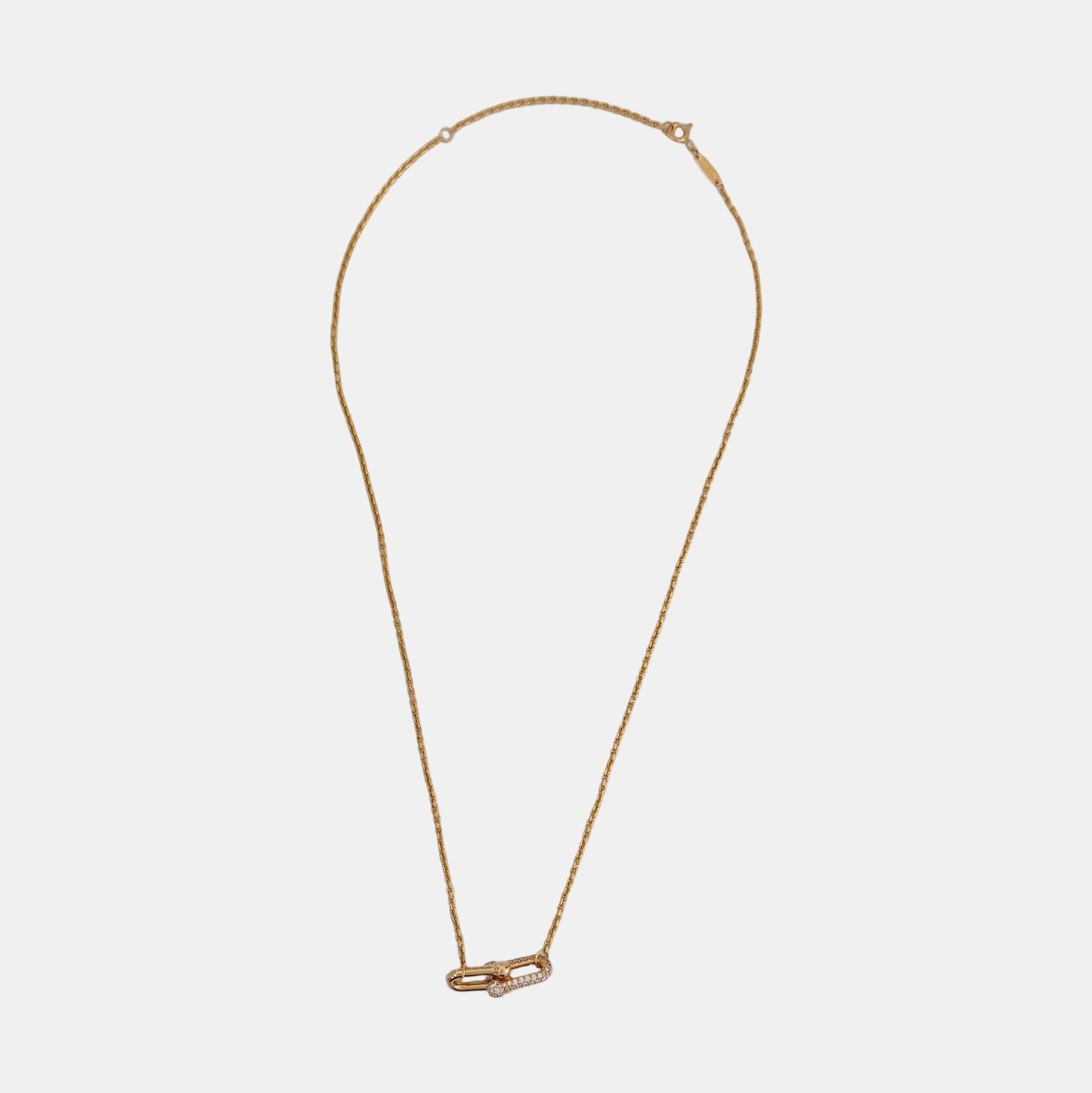 Tiffany Hardwear 18k Rose Gold Necklace