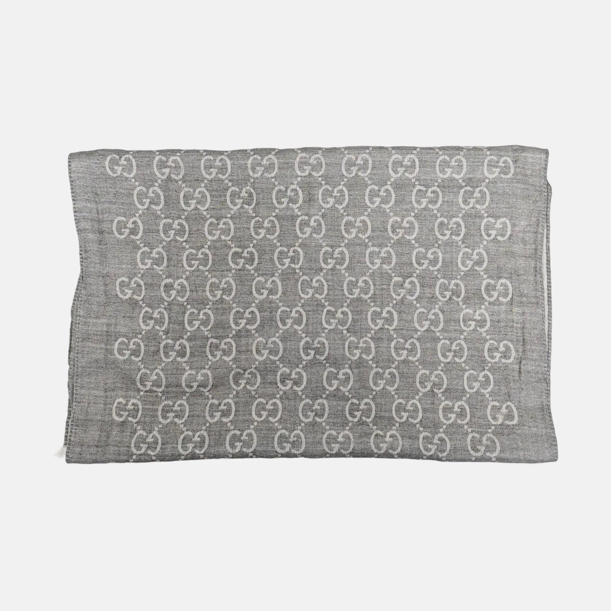 Wool Scarf Gray