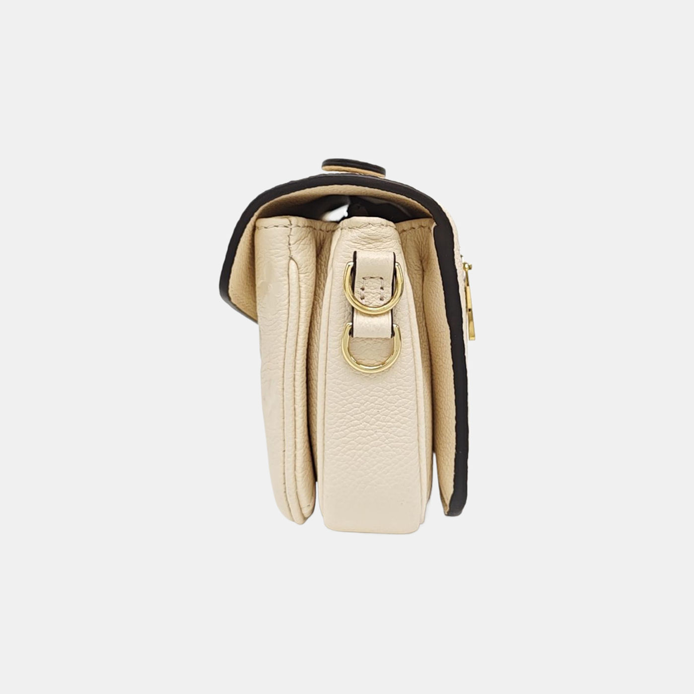 MÉTIS EAST WEST Monogram Calfskin Beige
