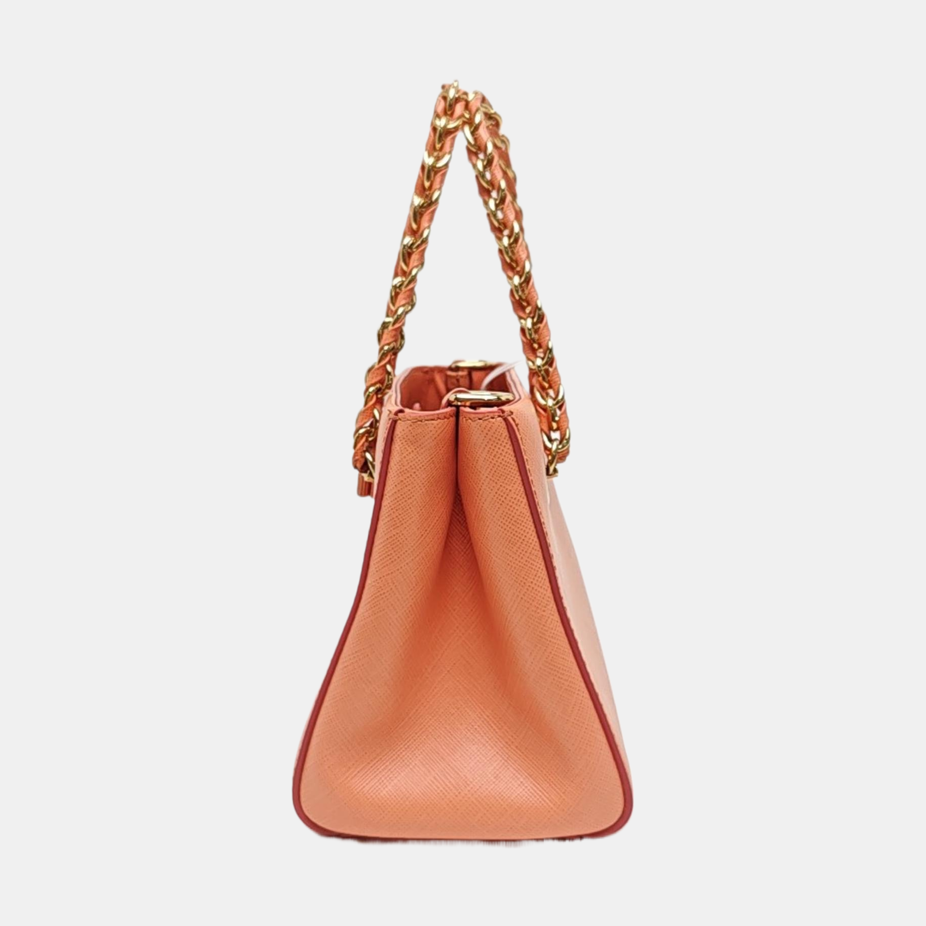 Calfskin Top Handle Bag Pink