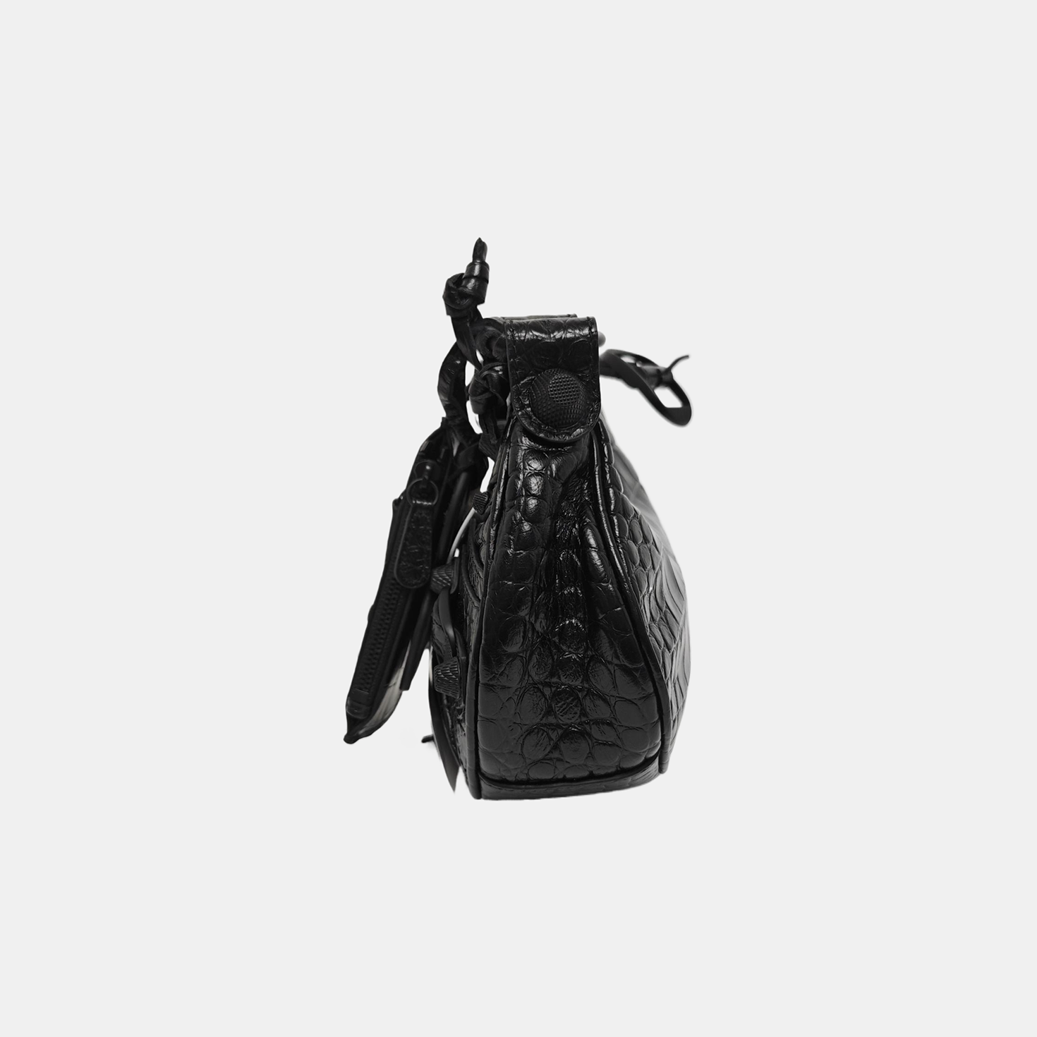 Le Cagole Small Calfskin Black