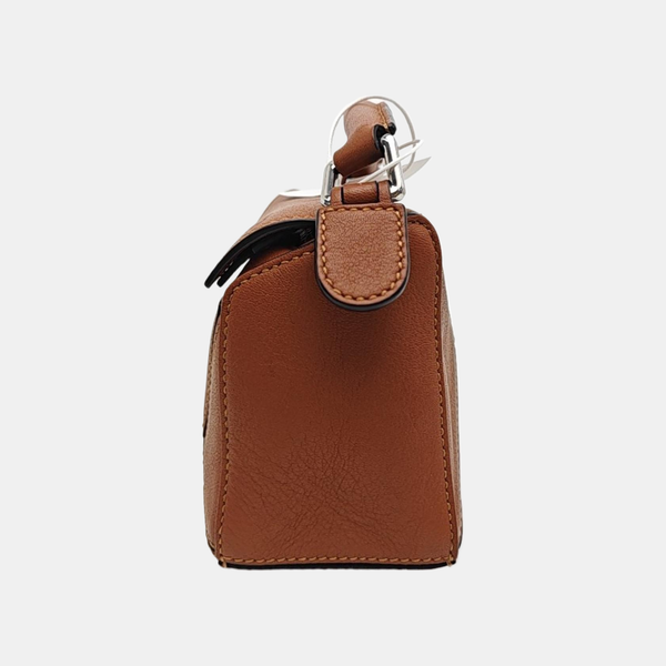 Puzzle Mini Calfskin Brown