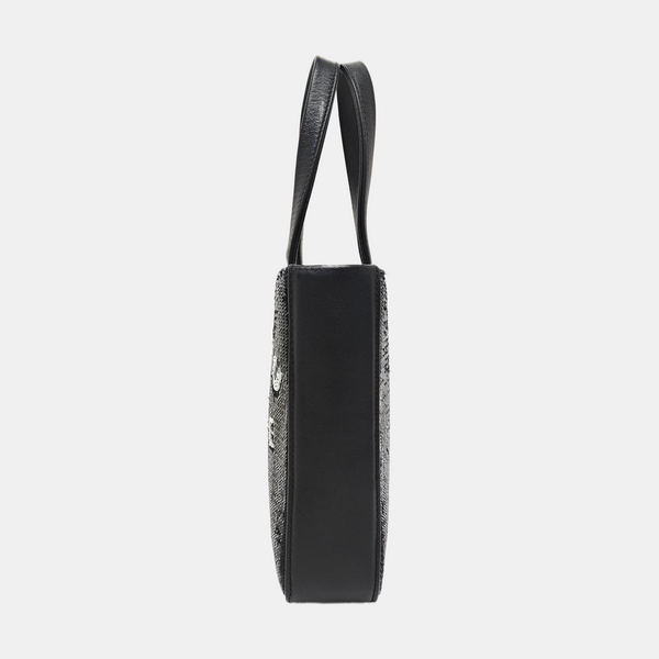 Sequins Tote Bag Black
