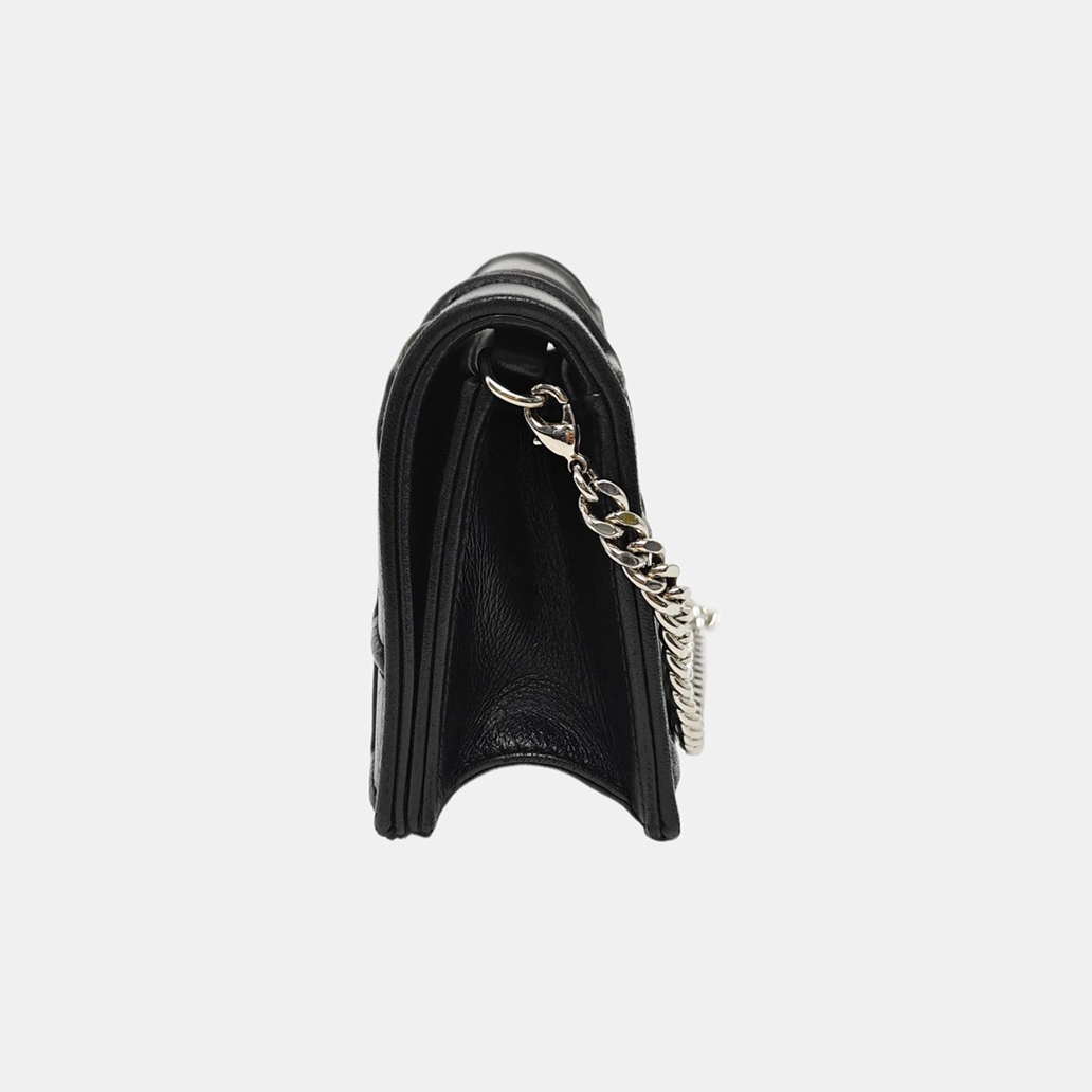 Authenticated pre-owned  Diorama Cannage Calfskin Black - Shoulder Bag at Looply