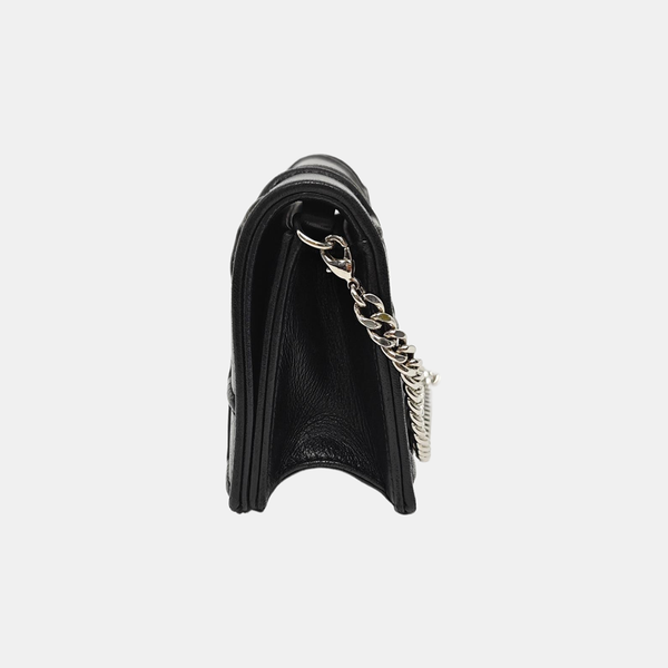 Authenticated pre-owned  Diorama Cannage Calfskin Black - Shoulder Bag at Looply