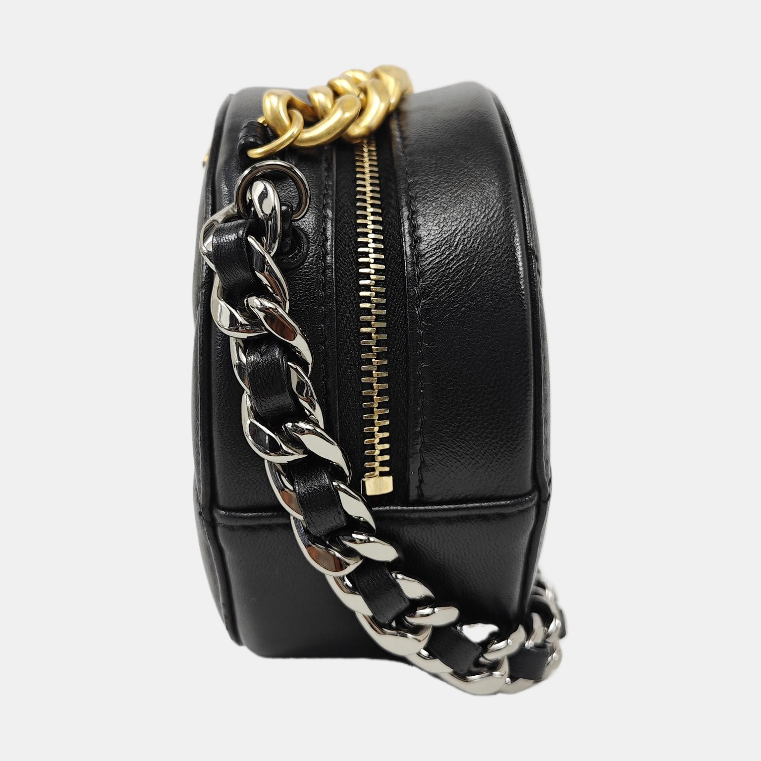 CHANEL 19 Small Quilted Lambskin Black