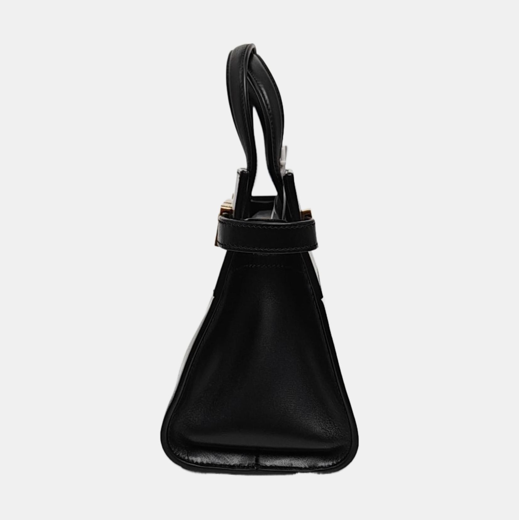 MANHATTAN Nano Calfskin Black