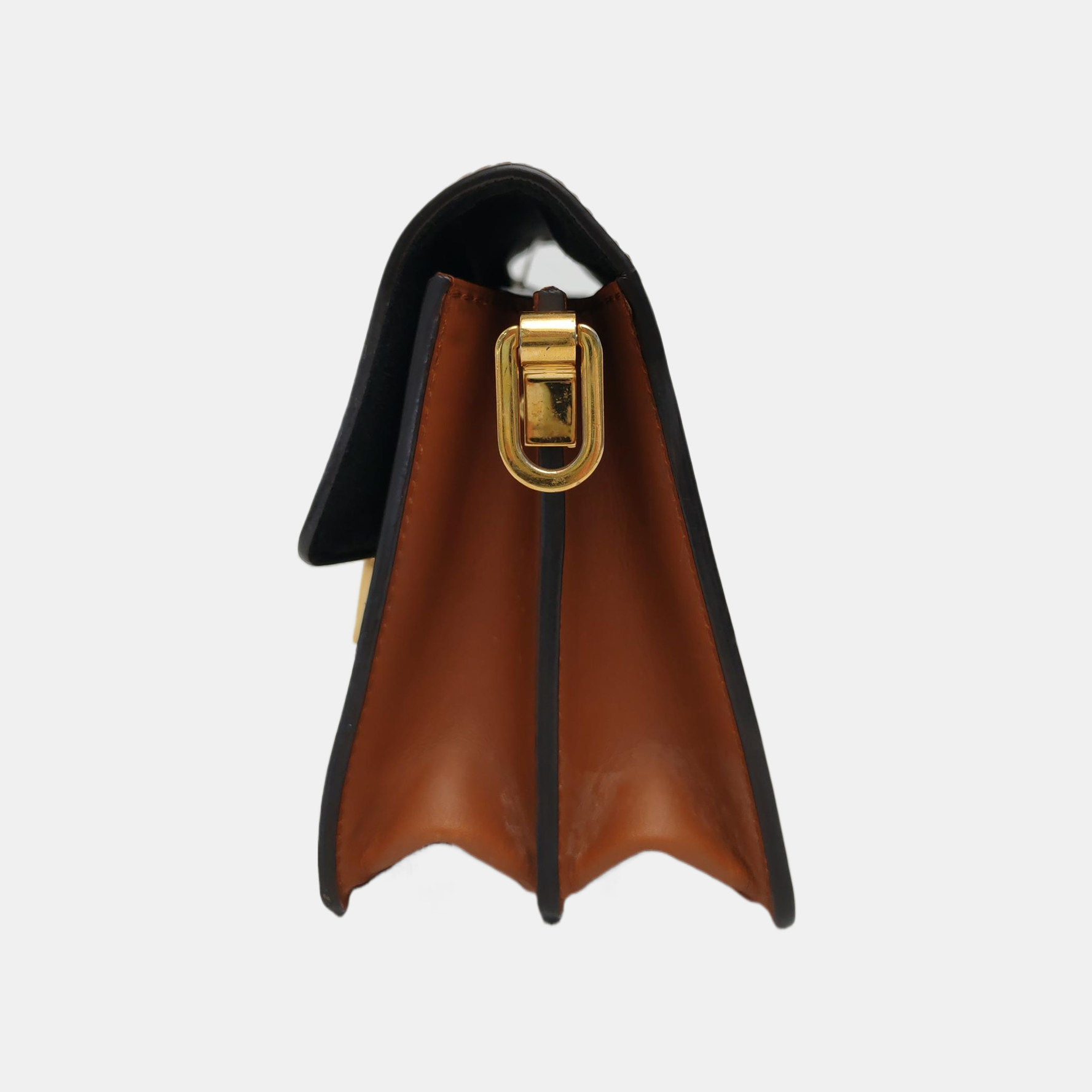 DAUPHINE Mini Coated Canvas Brown