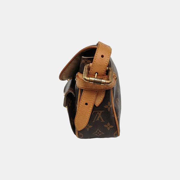 HUDSON PM Monogram Coated Canvas Brown