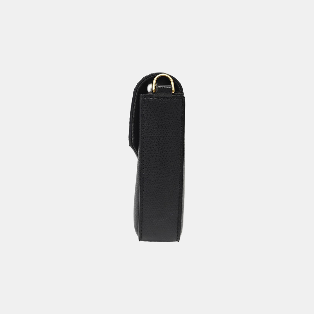 Calfskin Shoulder Bag Black